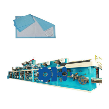 Disposable bed pad / medical underpad / disposable absorbent dignity sheet  make machine